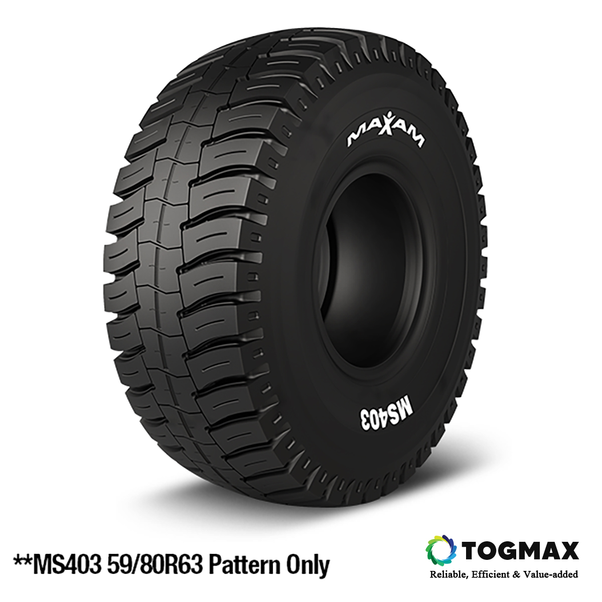 Maxam MS403 E4 Versatile Radial OTR Mining Truck Tires 59/80R63
